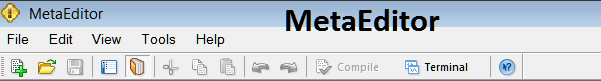 MetaEditor Window in MT4 - Indices Indicators MetaTrader 4