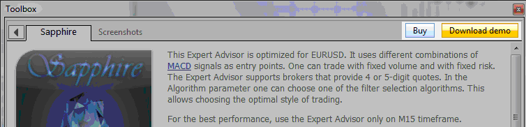 Example of how to get a Indices Expert advisor from the MetaTrader 4 forum and MetaTrader 5 forumMQL5 Indices EA Market