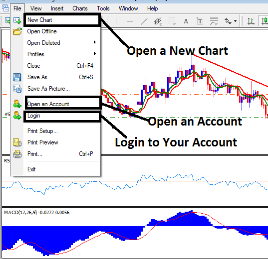 Standard Stock Indices Trading Account Example - Live Stock Indices Trading Accounts Types - Indices Trading Account Types - Standard Indices Trading Account and Micro Indices Trading Account - Indices Trading Accounts Types Explained