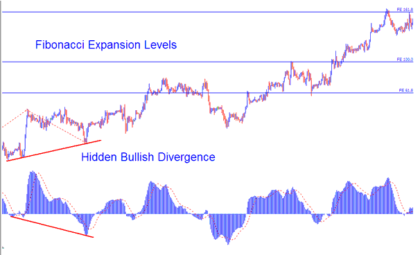 Combining Indices Hidden Divergence with Fibonacci Retracement - Index Hidden Divergence Index Trading