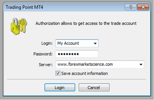 Indices Trader Login to MetaTrader 4 - MT4 Stock Index Trading Login to Account Problem