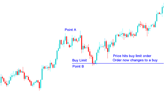 Buy Limit Index Orders Now Changes to a Buy Order